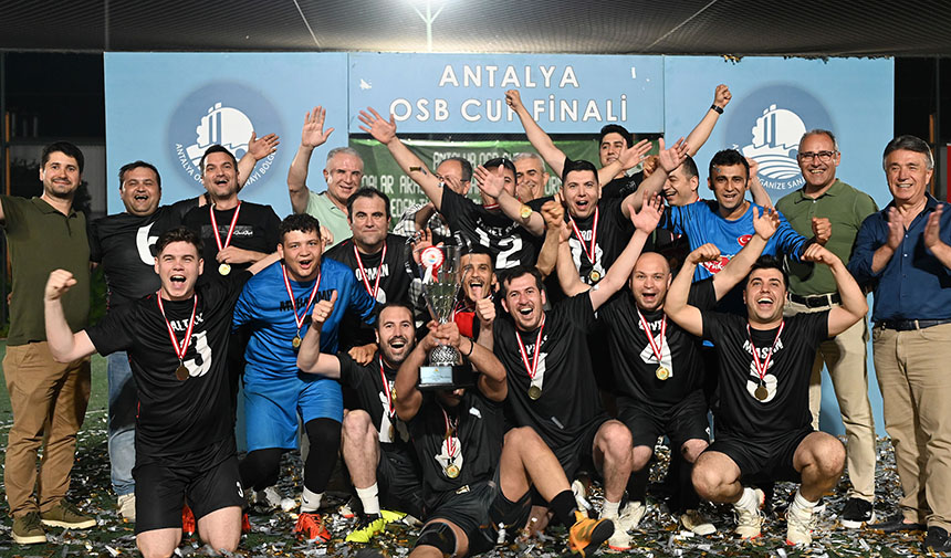 Antalya Osb'nin Şampiyonu Yörükoğlu (2)
