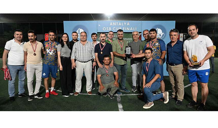 Antalya Osb'nin Şampiyonu Yörükoğlu (6)