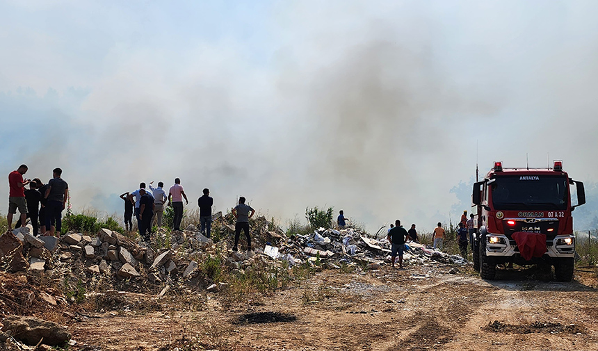 Antalya'da Orman Yangını (4)