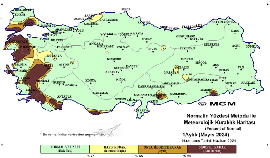 Mayısta Sıcaklık Düştü, Yağışlar Arttı (4)