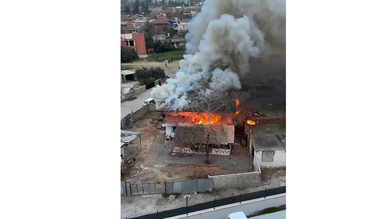 2 Katlı Binada Yangın