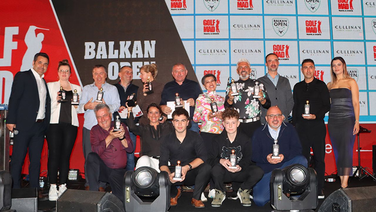 2024 Balkan Open Golf Turnuvası Sona Erdi