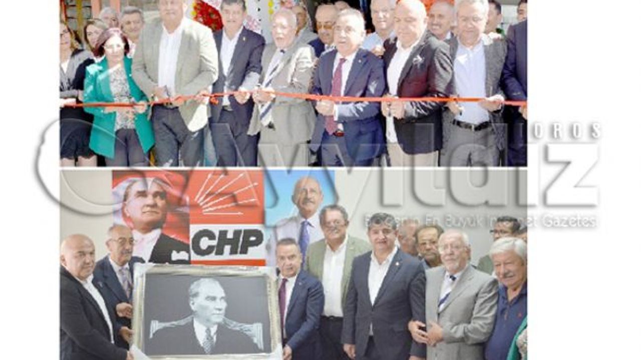 CHP Korkuteli Binası Açıldı