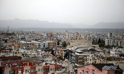Antalya'yı Toz Tabakası Kapladı