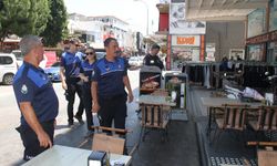 Zabıta Kaldırım İşgali Denetimi Yaptı