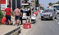 Serik'te Kaza 1 Yaralı