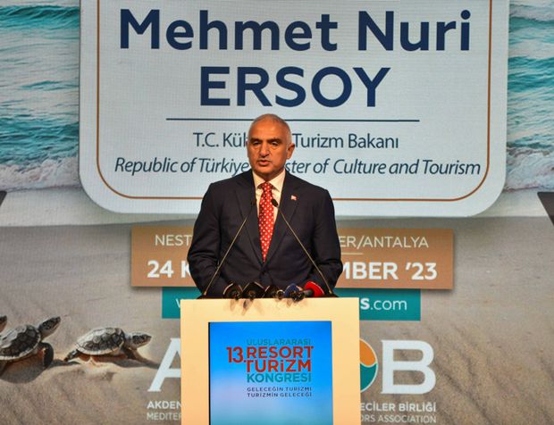 Bakan Ersoy: Turizmde Dünyanın Süper Ligindeyiz