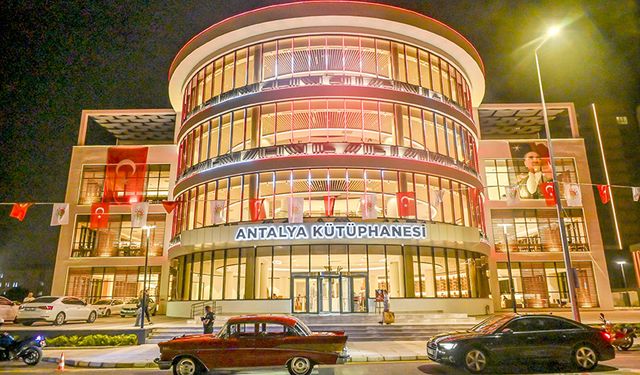Akdeniz'in En Büyük Kütüphanesi Açılıyor