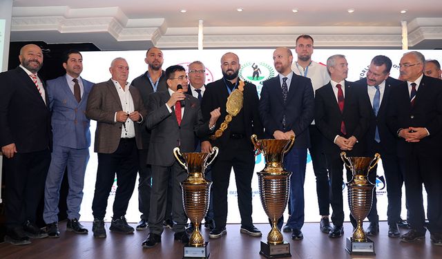 CW Enerji Yağlı Güreş Ligi Ödül Töreni Gerçekleştirildi