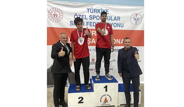 Özel Sporcular Türkiye Yüzme Şampiyonası Sona Erdi