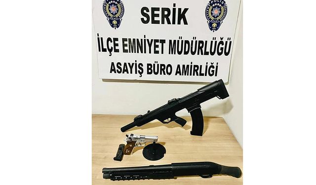 Serik'te Kasım Operasyonlarında 32 Şüpheli Tutuklandı