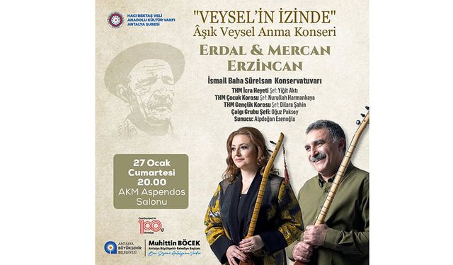 Aşık Veysel Anılacak