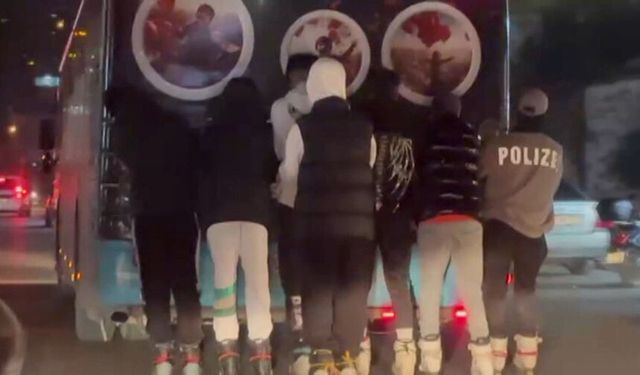 Patenli Çocukların Tehlikeli Yolculuğu Kamerada