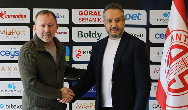 Sergen Yalçın, Antalyaspor'a İmzayı Attı