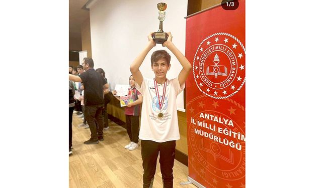 Arif Ege Antalya Şampiyonu