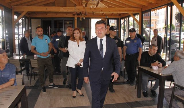 Şahin Tütün Denetimine Katıldı