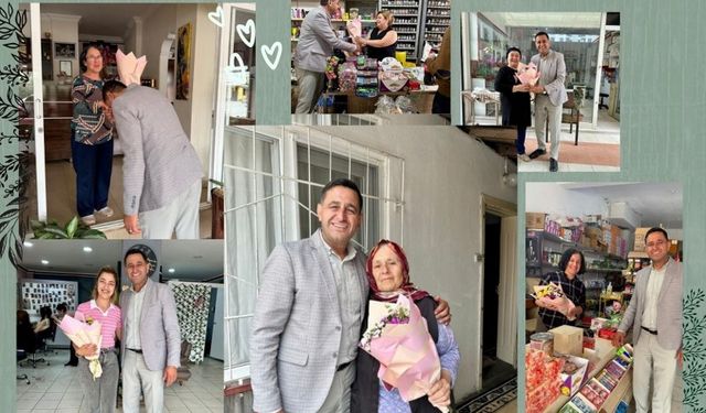 Başkan Güzel, Esnaf Anneleri Unutmadı