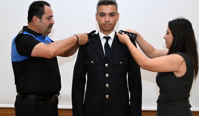 ANTALYA EMNİYET MÜDÜRLÜĞÜ'NDE RÜTBE TERFİ TÖRENİ
