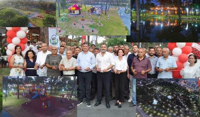 BELEK PARK ORMAN AÇILDI