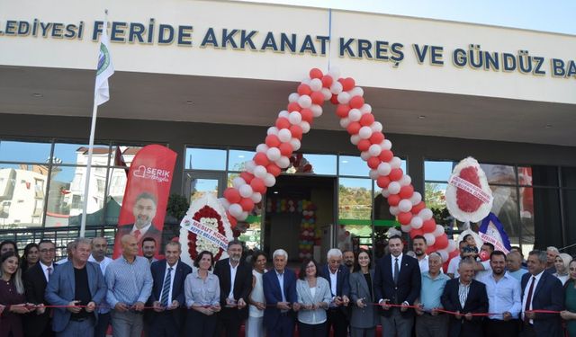 Antalya'nın En Büyük Kreşi Açıldı