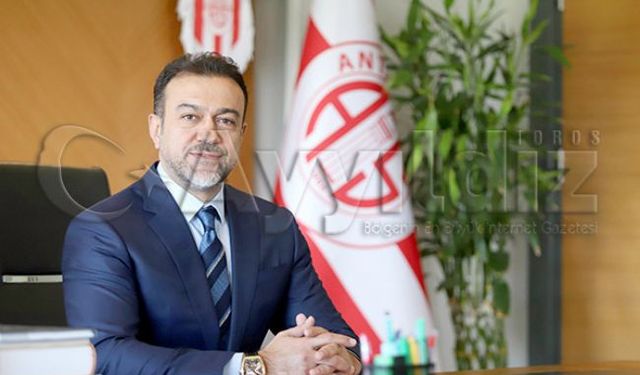 Antalyaspor Başkanı Sabri Gülel Görevi Bırakıyor