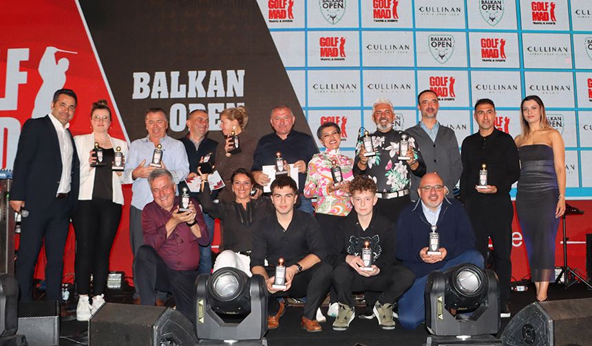 2024 Balkan Open Golf Turnuvası Sona Erdi