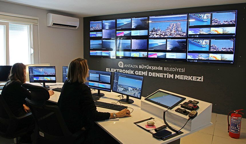 Elektronik Gemi Denetim Sistemi 7/24 Kameralarla Takipte