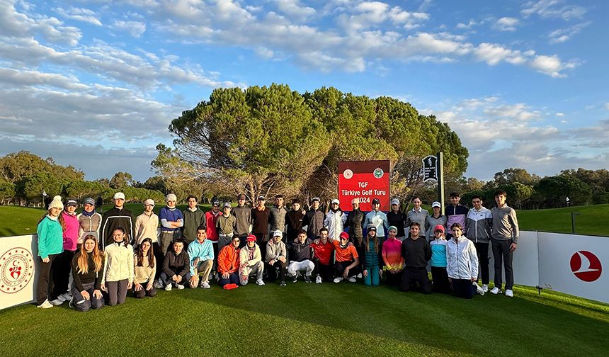 Türkiye Golf Turu'nda 2'nci Raunt Müsabakaları Başladı