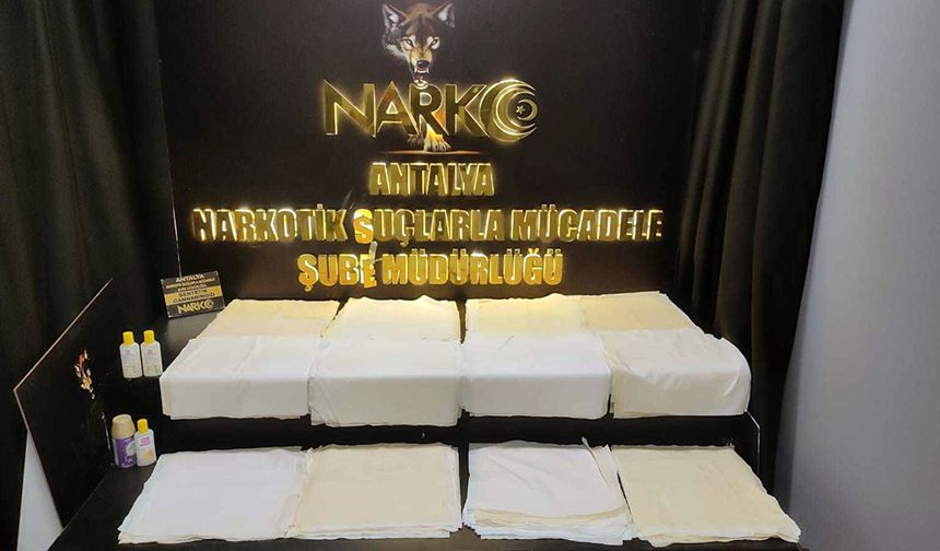 Antalya’da 1,5 Milyon Kullanımlık Uyuşturucu Ele Geçirildi