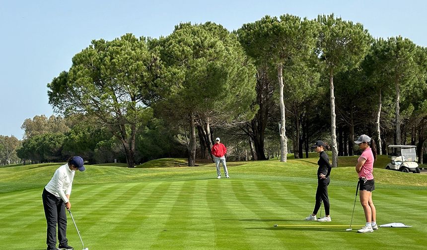 TGF Türkiye Golf Turu 5'inci Ayak Müsabakaları Antalya'da Başladı