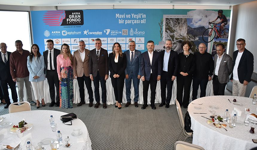AKRA Gran Fondo Antalya’nın 6'ncısı Basına Tanıtıldı