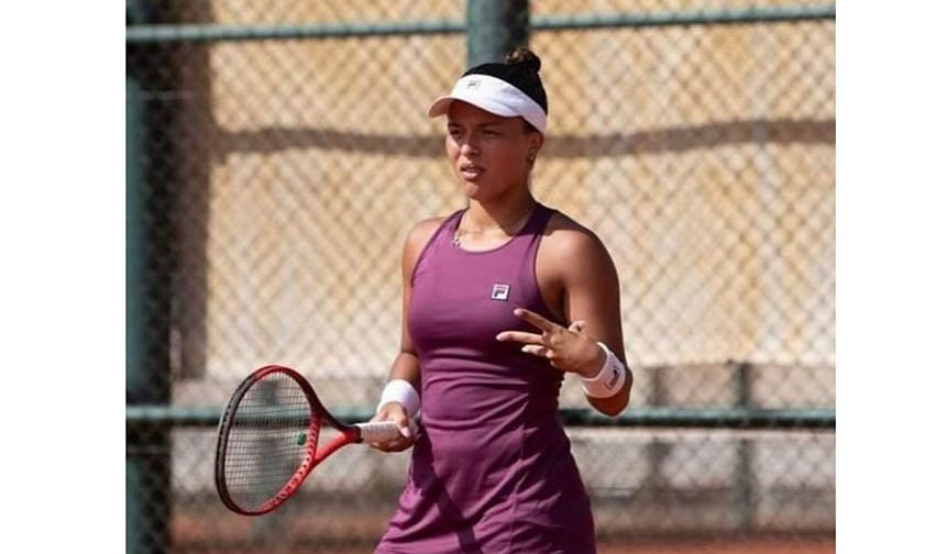 Alex De Souza'nın Kızı Antalya'da Tenis Turnuvasına Katıldı