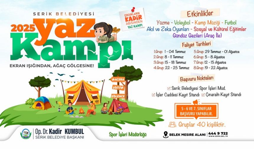 Yaz Kampı Kayıtları Başladı