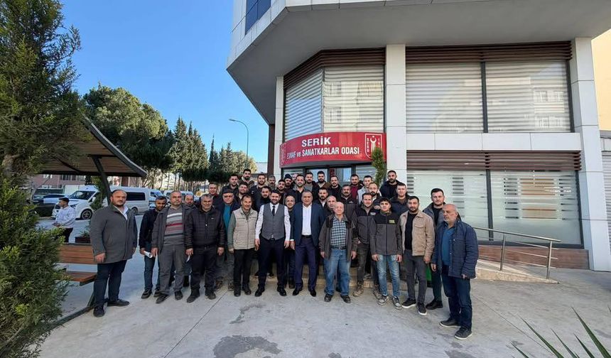 Başkan Barut, Elektrikçi Esnafıyla Buluştu